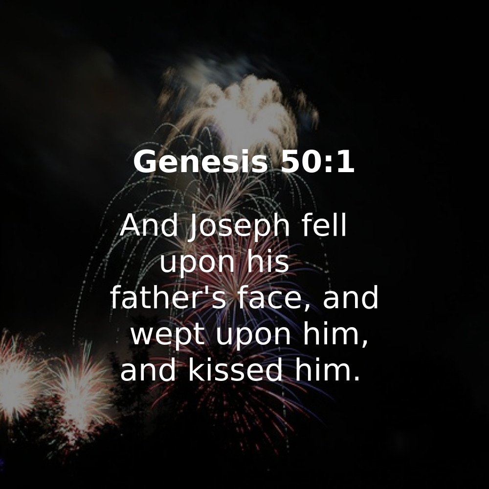 Genesis 50:1 - Bibleverses.net