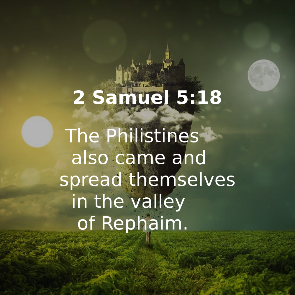 2 Samuel 5:18 - Bibleverses.net