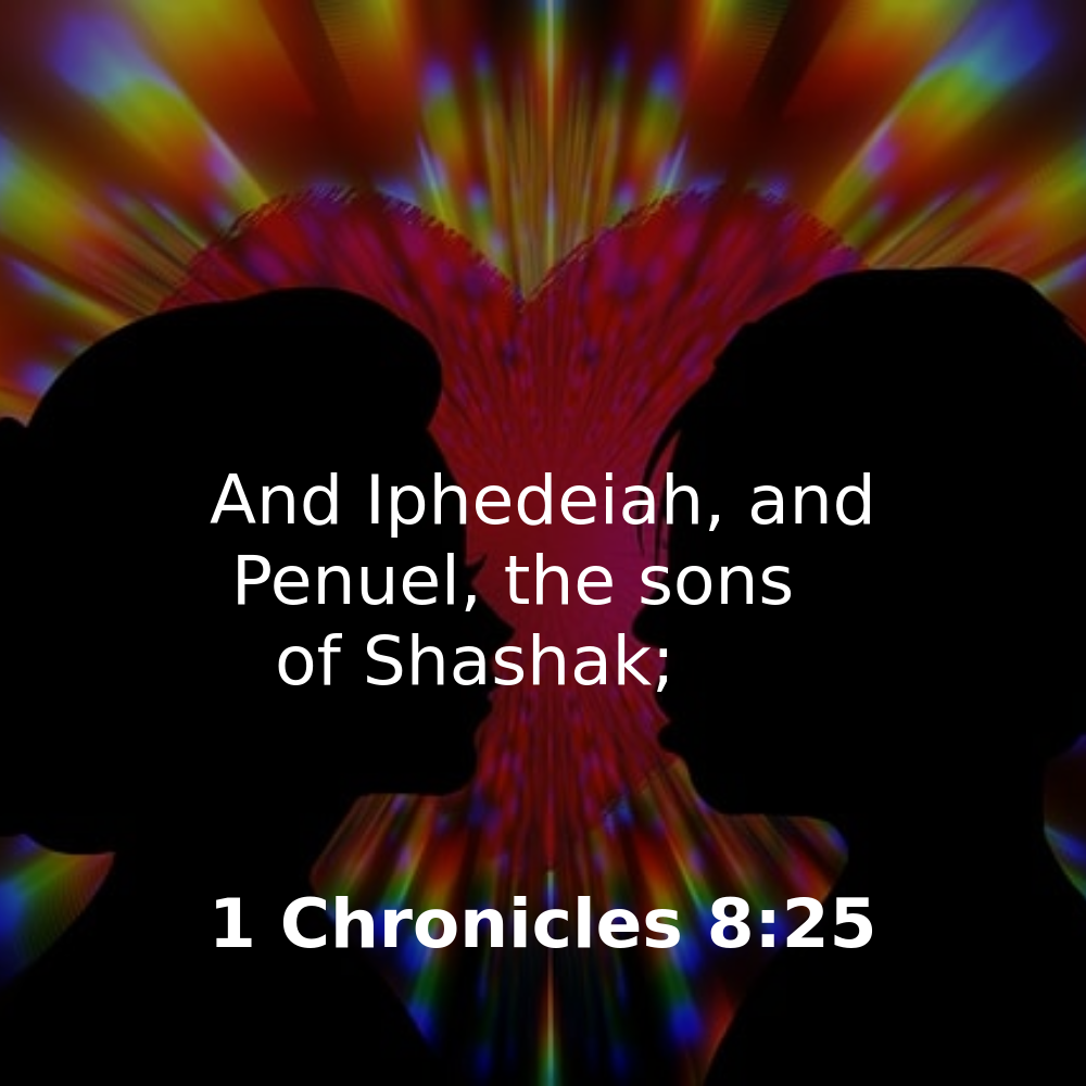 1 Chronicles 8:25 - Bibleverses.net