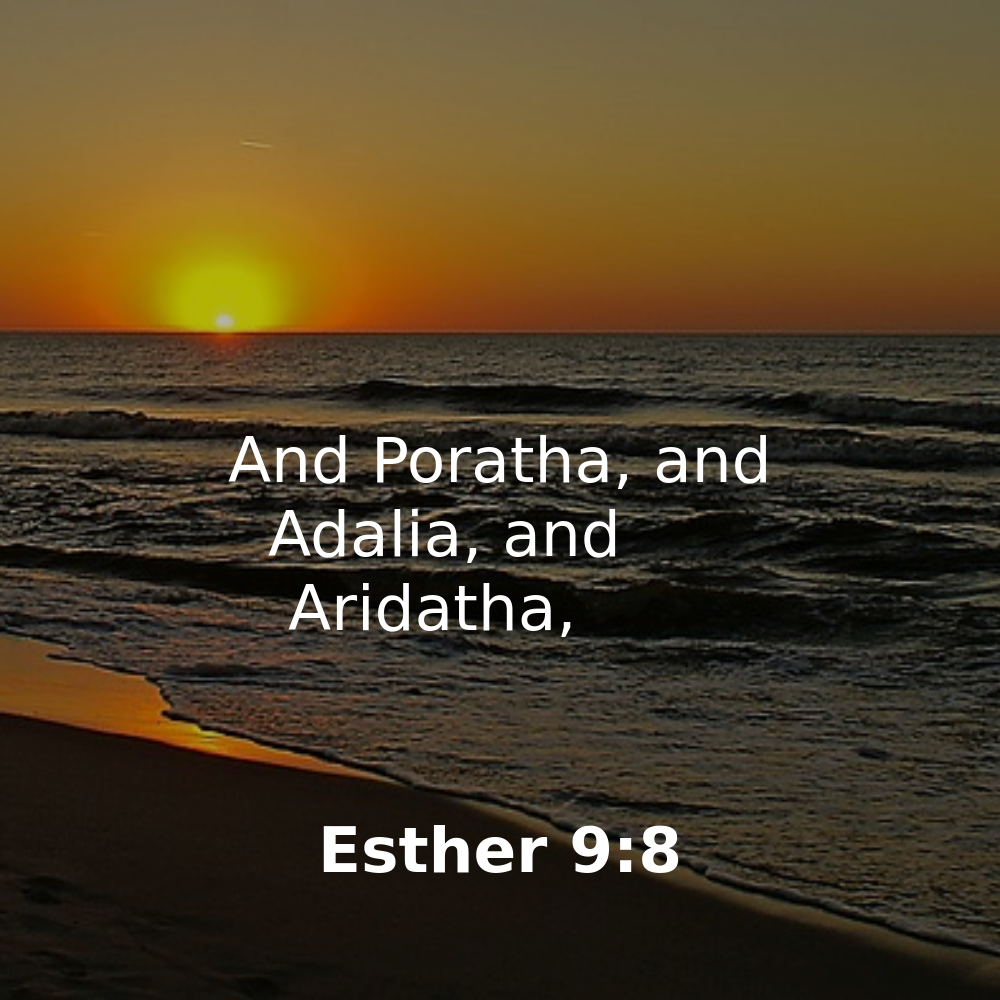 Esther 9:8 - Bibleverses.net