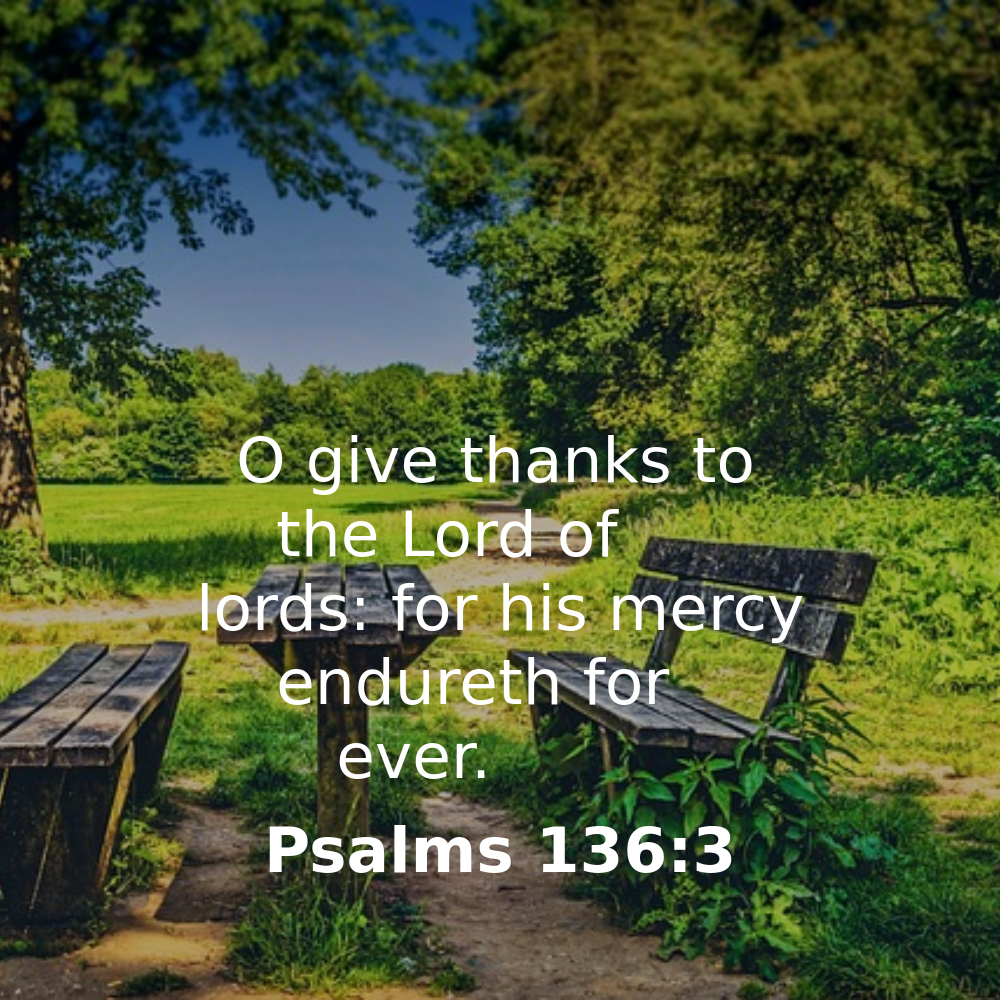 Psalms 136:3 - Bibleverses.net