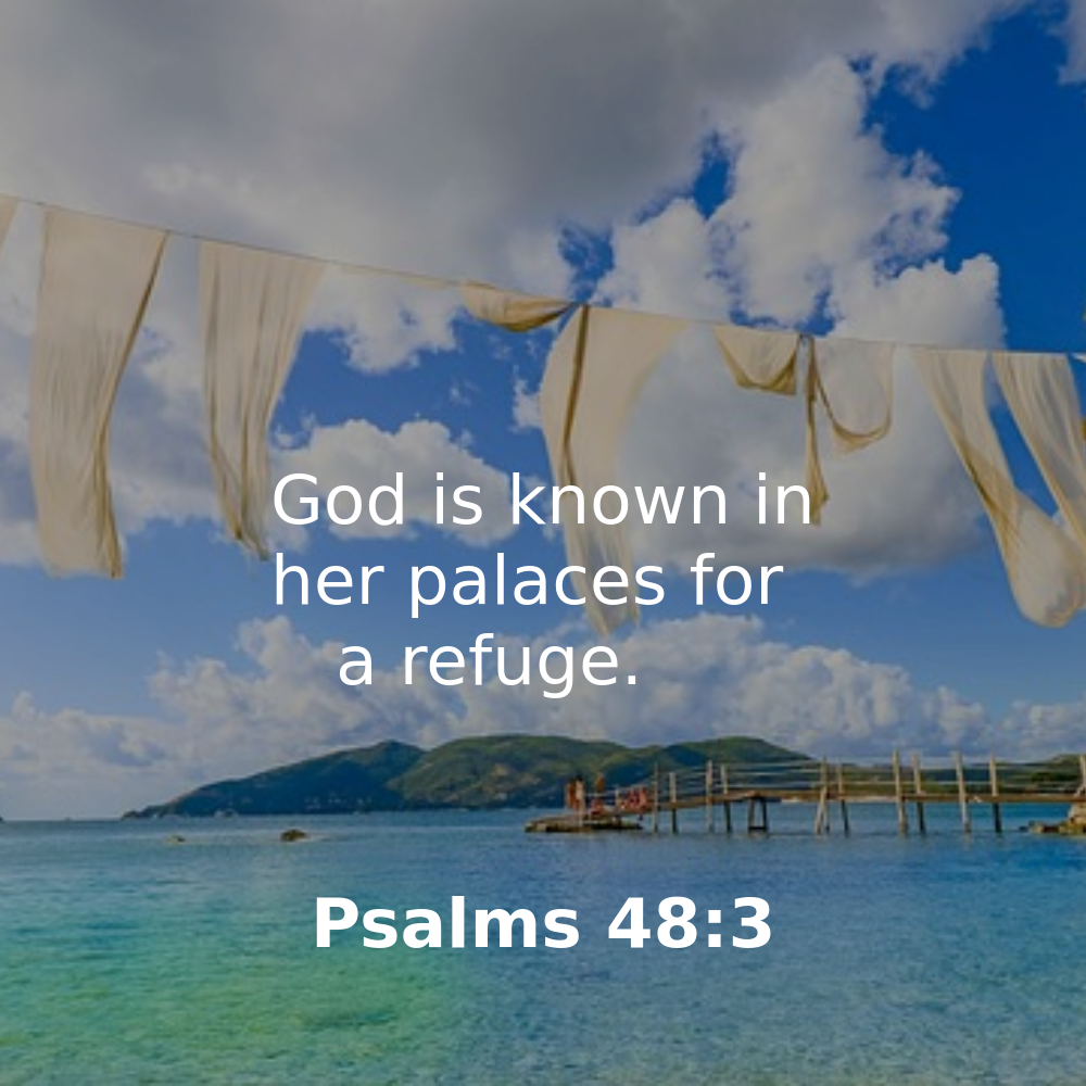 Psalms 48:3 - Bibleverses.net