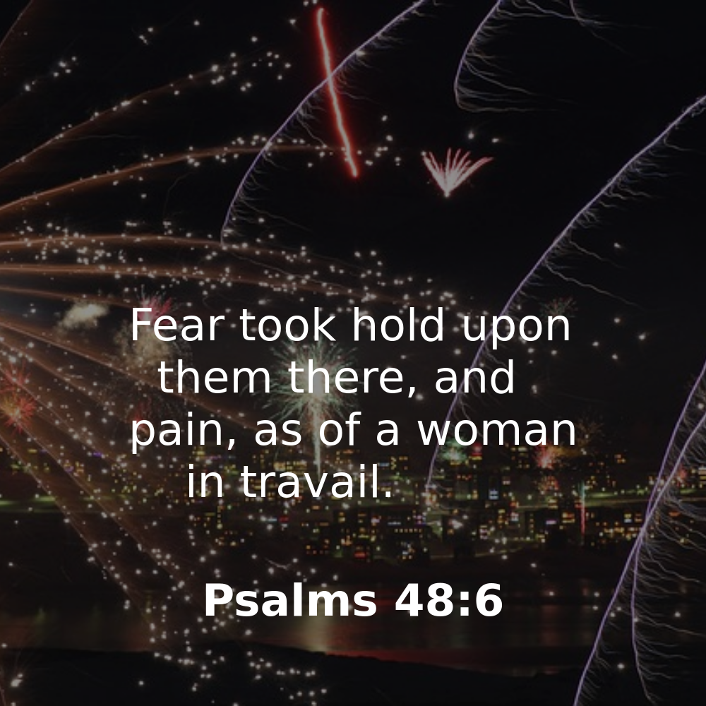 Psalms 48:6 - Bibleverses.net