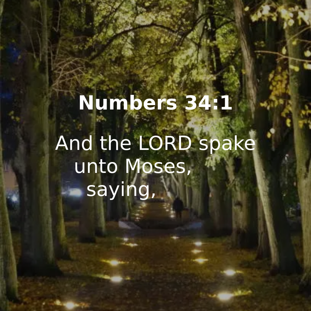 Numbers 34:1 - Bibleverses.net
