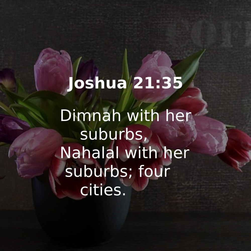 Joshua 21:35 - Bibleverses.net