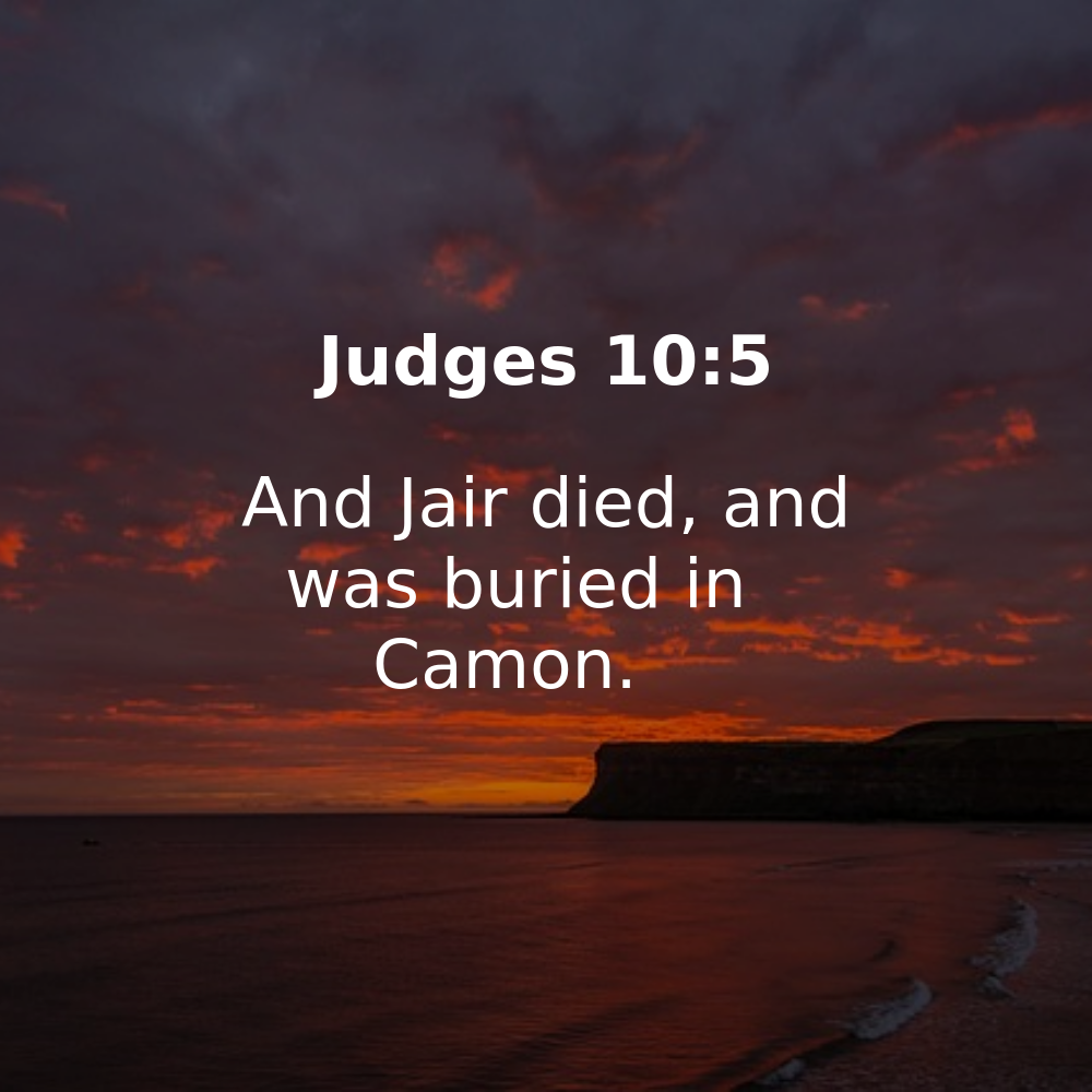 Judges 10:5 - Bibleverses.net